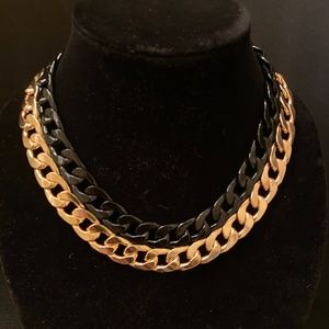 Two-tone Chain Women's Fashion Necklace